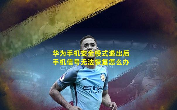 华为手机安全模式退出后手机信号无法恢复怎么办