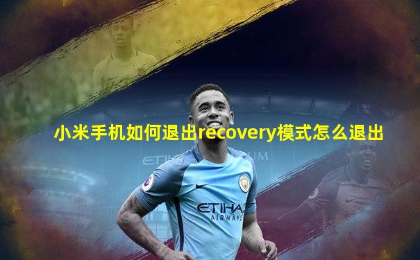 小米手机如何退出recovery模式怎么退出