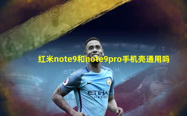红米note9和note9pro手机壳通用吗